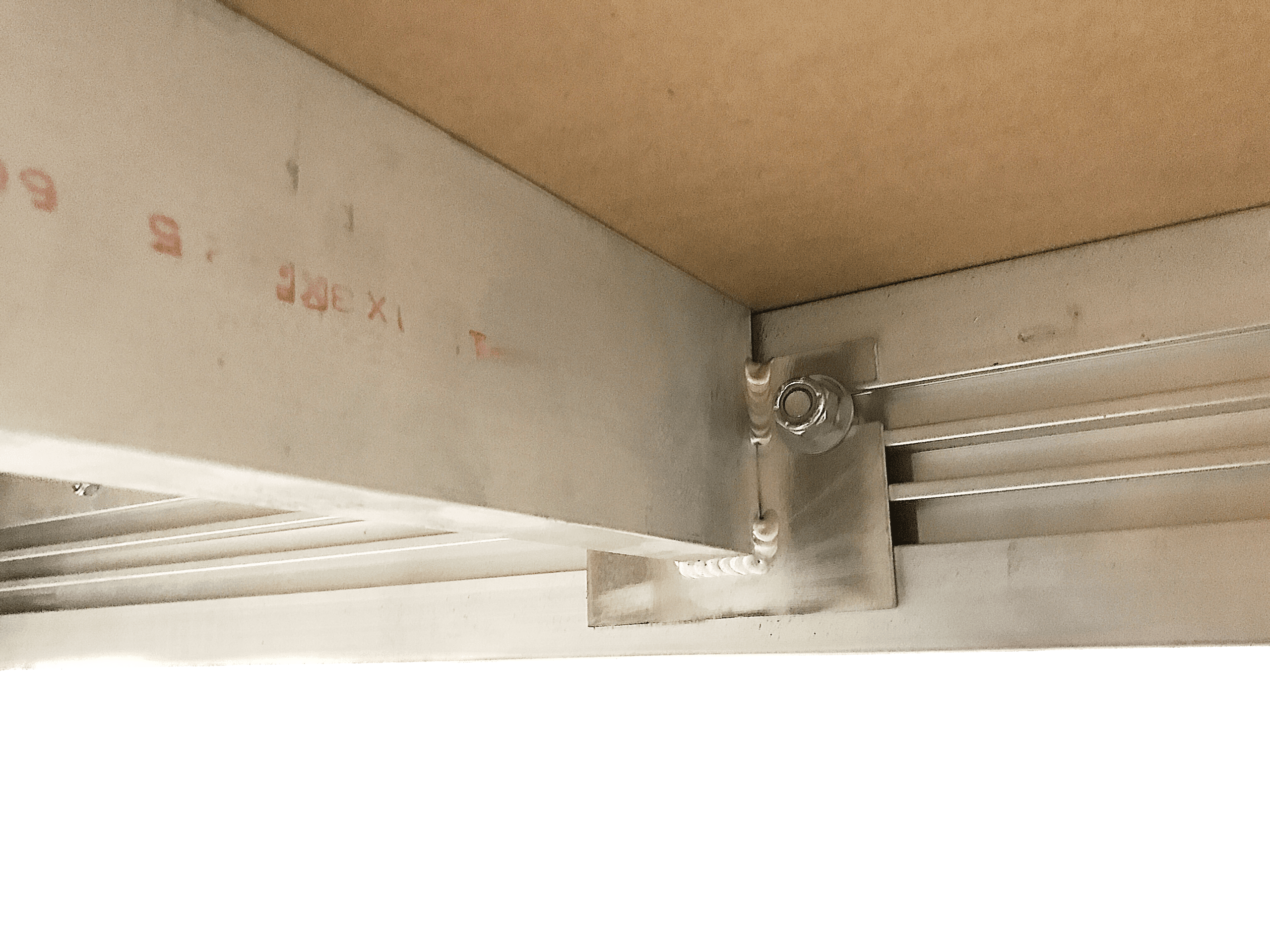 Movable joist extrusions allow joists to be added to our UNI-DEC and adjusted as needed.